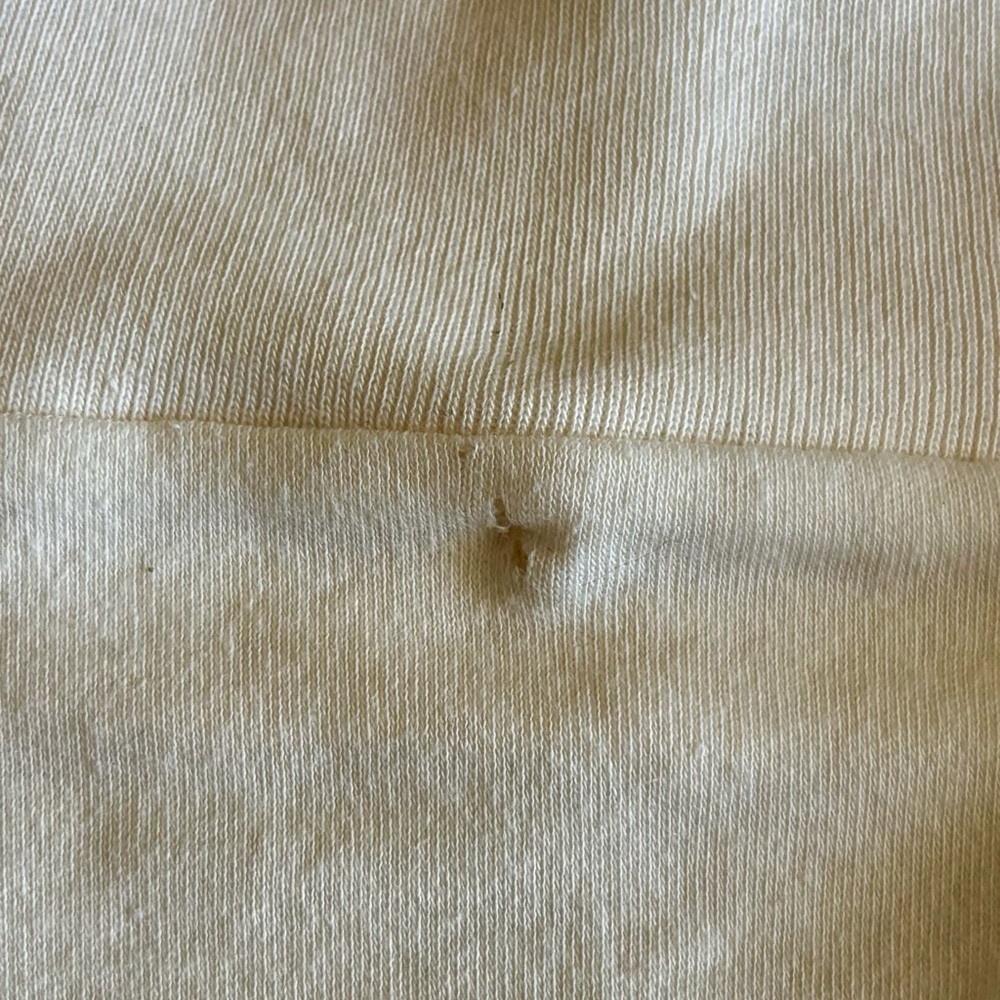 Ralph Lauren Off White Turtleneck Sweater with Embroidered Logo - Medium - Picture 6 of 7
